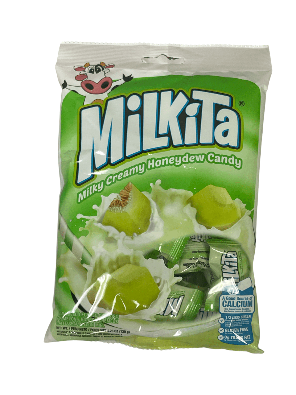 Milkita Milky Creamy Honeydew Candy Soft Chew Candy; Rich Source of