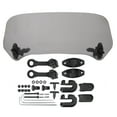 thumbnail image 1 of Universal Motorcycle Modified Windscreen Windshield Spoiler Air Deflector Smoked, 1 of 9