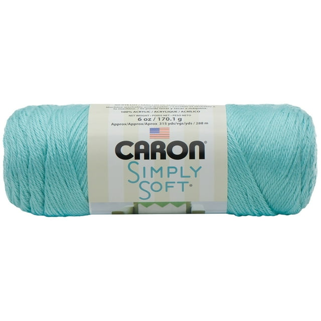 Caron® Fil Simply Soft®, Acrylique #4 Moyen, 6oz/170g, 315 Yards