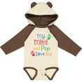 thumbnail image 3 of Inktastic Mimi and Pop Love Me Grandchild Boys or Girls Long Sleeve Baby Bodysuit, 3 of 5
