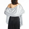 thumbnail image 1 of Chales y envolturas para vestidos de noche, chales suaves para mujeres, chal de regalo para bodas, 200*70 cm, 1 of 7