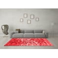 thumbnail image 3 of Ahgly Company Indoor Rectangle Abstract Red Contemporary Area Rugs, 2' x 3', 3 of 4