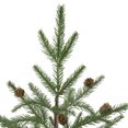 thumbnail image 2 of Northlight 1.6 FT Medium Artificial Christmas Tree in Burlap Base â€“ Unlit, 2 of 4