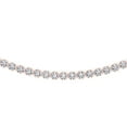 thumbnail image 2 of Eden - 2.04 Carat Illusion Set Round Diamond Tennis Necklace, 2 of 8