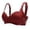 Red, variant on Women's Bra Seamless Bras Adjustable Straps Bras Woman Bras Wireless Everyday Bra Clothes for Women