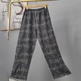 thumbnail image 6 of Mutghys Cotton Pajama Pants for Men Classic Print Elastic Waist Sleep Pants with Pockets Home Relaxing Soft Comfy Casual Pants, 6 of 6