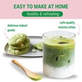 thumbnail image 3 of Greenboxed Matcha Powdered Tea, Organic Japanese Ceremonial Grade, Boost Energy Antioxidant-Packed, 50+ Servings, 100g (3.52oz), 3 of 5