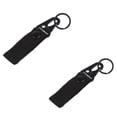 thumbnail image 1 of 2pcs Nylon Clip Cinturón Llave Gancho Hebilla Correa Mosquetón, 1 of 7