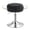 Ink Black, variant on VASAGLE Adjustable Vanity Stool, Makeup Vanity Chair, 360° Swivel, PU Upholstery, Thick Cushion, Cream White