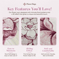 thumbnail image 5 of Flowers 2 Ft Round Throw Accent Area Rugs Floral Rose Flower Shaped Rug Modern for Girls Bedroom Floor Living Room Carpet 301 Pink, 5 of 10