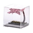 thumbnail image 3 of jiaping 1/64 Miniature Figure Display Case Decorative Dustproof Collectible Gift Storage Cherry Blossoms, 3 of 8