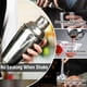 thumbnail image 4 of Cocktail Shaker Set Bartender Kit, 25oz Martini Mixer with Built-In Strainer for Professional and Beginner Bartenders - Jigger, Muddler, Stirring Spoo, 4 of 5