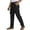 Black, variant on liyiyiyia Mens Black Cargo Pants Cotton Work Pants for Men Ripstop Trousers with 8 Pockets (No Belt)
