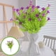 thumbnail image 1 of pstuiky Lirios artificiales de imitación ramo de flores artificiales decoración navideña para exteriores hogar y jardín., 1 of 6