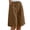 1-Coffee, variant on Women's Knee Length Shorts Baggy Wide Leg Linen Shorts Elastictaed Waist Ladies Summer Casual Bermuda Cargo Long Shorts with Pocket