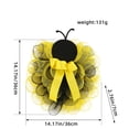 thumbnail image 3 of SouMaox Easter Wreath, Vivid Mesh Floral Design, Fade Resistant Texture, Festive Door Hanging Ornament for Spring Party Porch Decoration, 3 of 9