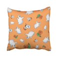 thumbnail image 1 of RYLABLUE Halloween Ghosts And Balloons Throw Pillow Covers Cushion Cover Case 20x20 Inches Pillowcases Two Side, 1 of 1