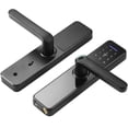 thumbnail image 1 of Cerradura de la puerta WAFU WAFU Tuya Cerradura de huella dactilar Cerradura electrónica de interior Tarjeta de contraseña de huella dactilar inteligente Llave mecánica Pantalla táctil Teclado Cerradu WAFU Cerradura de la puerta, 1 of 7