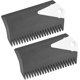 thumbnail image 1 of Peine de cera para surf, peine para tabla de surf, monopatín, longboard, limpiador de cera, accesorio de herramienta (2 piezas, blanco y negro) ShuxiuWang 8390612231629, 1 of 1