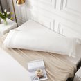 thumbnail image 2 of Move Over White Tassel Body Pillowcases20x54 inches Boho Chic Macrame Tassel Decor Body Pillow Cover 100% Washed Microfiber, 2 of 8