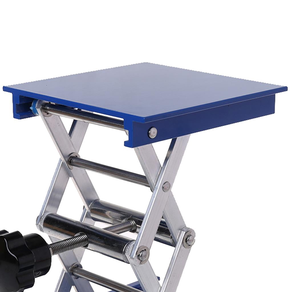 4"" Aluminum Router Lift Table Woodworking Engraving Lab Lifting Stand Rack