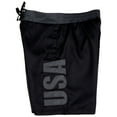 thumbnail image 3 of Patriotic Blackout American Flag Swim Trunks-XLarge, 3 of 6