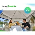 thumbnail image 5 of Quictent Privacy 8'x8’Pop up Canopy Tent with Sidewalls Enclosed Instant Gazebo Shelter Waterproof (Royal Blue), 5 of 10