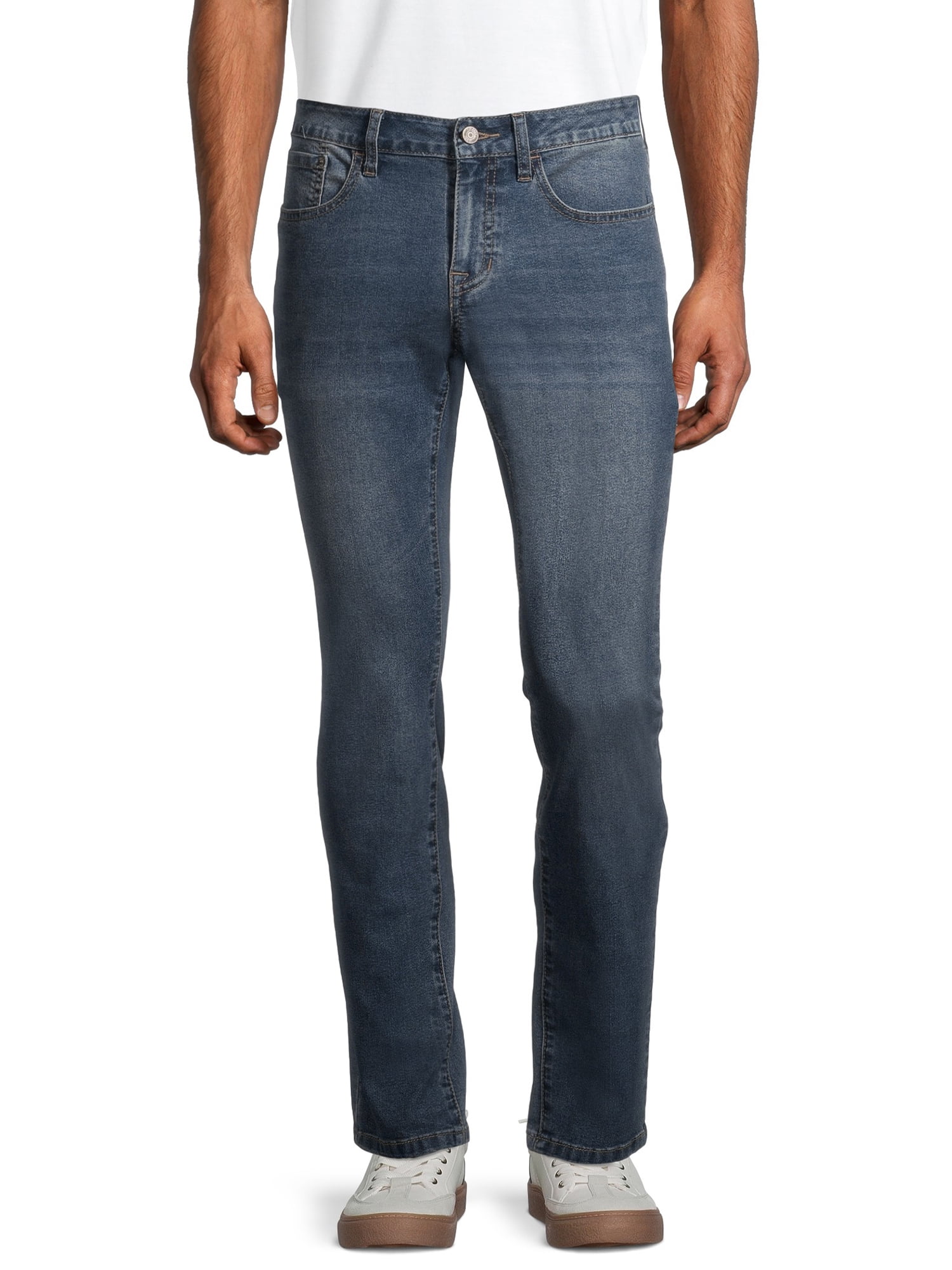 IZOD Men's Slim Straight Fit Jeans - Walmart.com