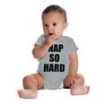 thumbnail image 6 of Nap So Hard Funny Rap Hip Hop Baby Romper Boys or Girls Infant Baby Brisco Brands 18M, 6 of 6