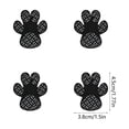 thumbnail image 3 of huayou Non Slip Dog Paw Protector Pads, Breathable Anti Wear Foot Stickers, 4 Pack, Decoration, for Pet Outdoor Use, 1.77x1.5 inch, Black, 3 of 7
