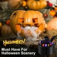 thumbnail image 7 of VINTS Mist Maker,12 LED Mister Fogger Water Fountain Pond Fog Machine Atomizer Air Humidifier, Fountain Mister Fogger with Splashing Guard Perfect for Fountain Pond Halloween (Black), 7 of 7