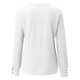 thumbnail image 4 of Gibobby Suéter casual mujer, Suéter casual de manga larga con cuello en V para mujer, estilo clásico(Blanco,XG), 4 of 5
