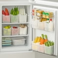 thumbnail image 3 of fastboy Multifunctional Fridge Storage Box Fruits And Vegetables Fresh Organize Refrigerator Universal Refrigerator Organizer 11.8*9.8*12.5cm 1Set, 3 of 6