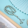 thumbnail image 4 of Perles de Prière Musulmanes en Résine Rondes avec Mots de Récitation Chapelet Urbain Gris Adorateurs, 4 of 7
