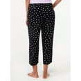 thumbnail image 3 of Joyspun Women's Cropped Knit Sleep Pants, Sizes S to 3X, 3 of 5