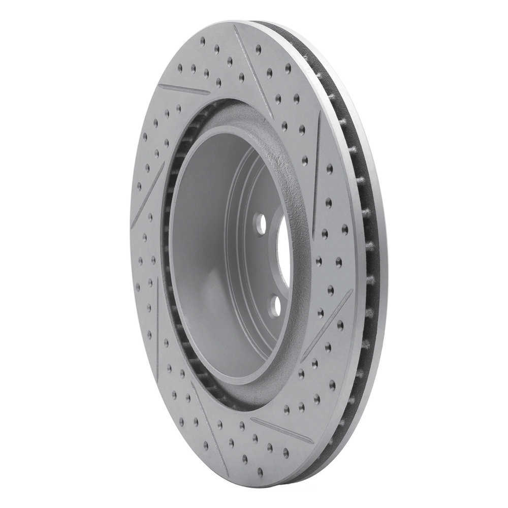 Dynamic Friction Company 830-39021L DFC Geoperformance Rotor - Drilled and Slotted