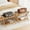 Natural, variant on Bamboohomie Bamboo Luggage Rack for Guest Room, Pack of 2, Suitcase Stand, No Assembly Required, Natural