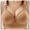 Khaki, variant on Women's Push Up Wireless Bra Comfort Support No Underwire Bras Comfortable Wire Bralette Everyday Underwear Pack of Bras Womens Sports Bra with Pads Full Coverage Padded Bras for Women Small Bras