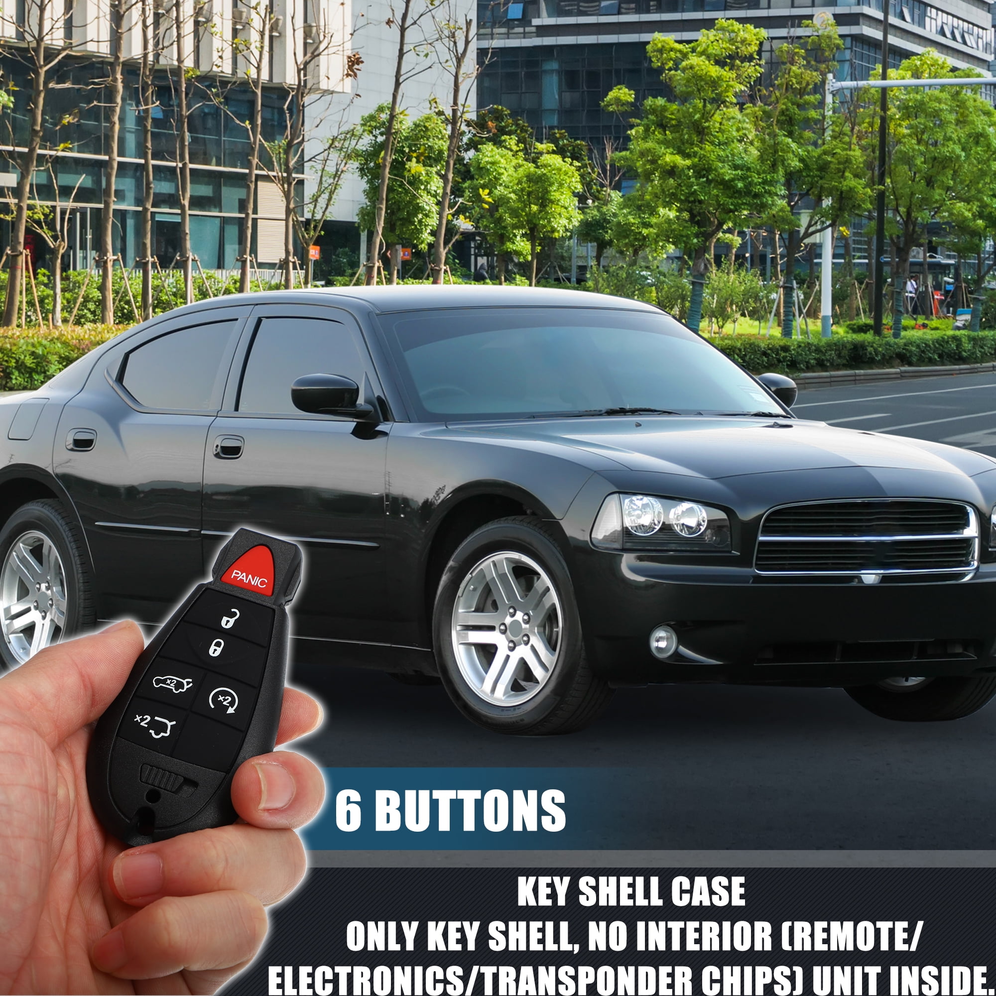 Keyless Entry Remotes & Fobs For Ram 2500 New Replacement Key Fob Case ...
