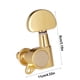 thumbnail image 5 of Inteprter Clavijas de afinación de guitarra de 6 piezas, accesorio de instrumento de música profesional, pieza de repuesto, afinador de cabeza Artesanía Dorado, 5 of 6