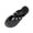 Black, variant on Wide Width Sandals for Women Flat Flip Flops Casual Style Lightweight All Season Black