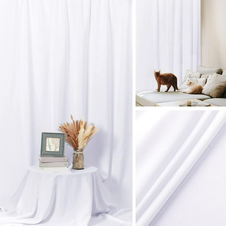 7** 5** White Backdrop Fabric, High-Density Polyester White Backdrop Fabric * * Photo Shoots, Video Recordi 7** 5** White Backdrop Fabric, High-Density Polyester White Backdrop Fabric * * Photo Shoots, Video Recordi