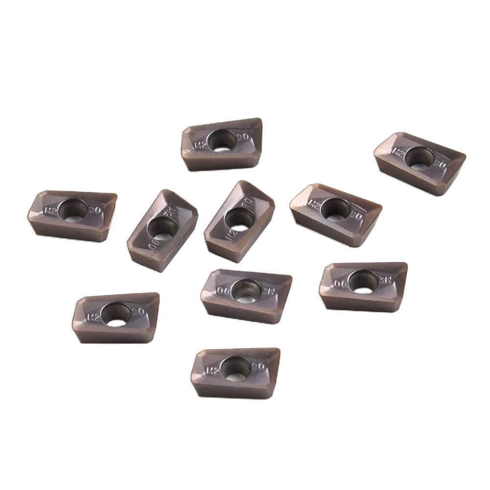 10Pc D20Mm 90° 2F Indexable Face End Mill L:150Mm D:20Mm Apmt1135 Carbide R