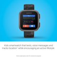 thumbnail image 3 of Garmin Bounceâ¢, Kids Smartwatch, Two-Way Text and Voice Messaging, Location Tracking, Black Camo, 3 of 6