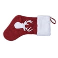 thumbnail image 3 of Fireplace Hanging Stocking, Christmas Wall Hanging Sock Light Comfortable  For Supermarkets For Shops ANGGREK Christmas Tree Stocking, 3 of 8