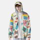 thumbnail image 2 of Balery Playing Video Games Sudadera ligera de manga larga con capucha y protección solar UPF 50+ para hombre y mujer, ideal para pesca y running-3X-Large, 2 of 7