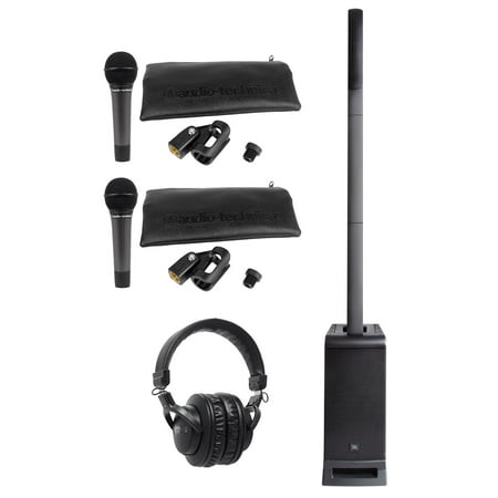 JBL EON ONE PRO PA Array Speaker+Subwoofer System+Audio Technica Headphones+Mic