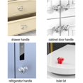 thumbnail image 4 of Clearance! 2Pc Love Heart Shaped Toilet Tank Button Love Toilet Button Pusher Helper Portable Toilet Button Cute Love Toilet Tank Button Aid Creative Toilet Accessory for Home One Size Red, 4 of 9