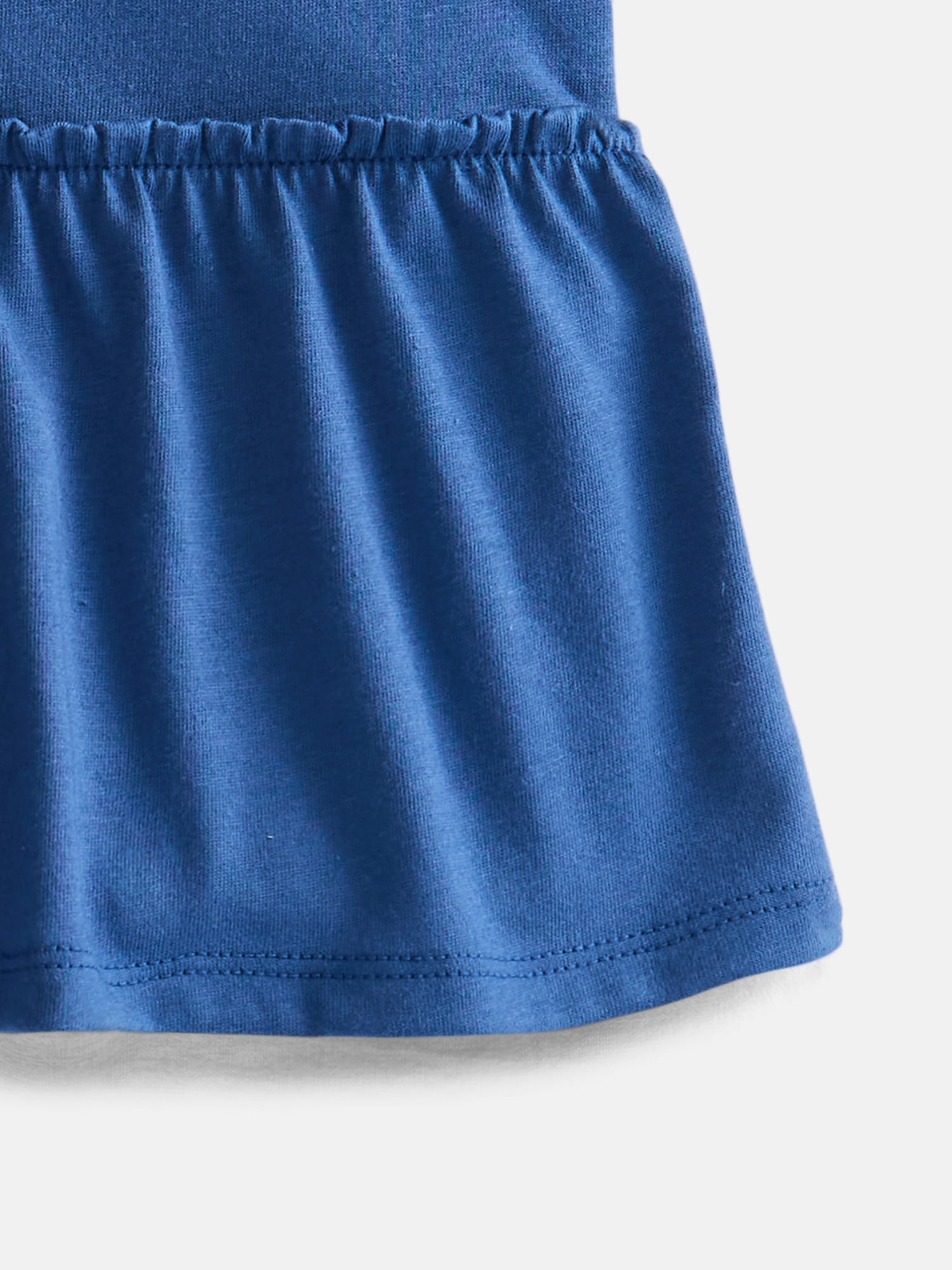 Wonder Nation Girls Bow Front Top with Short Sleeves, Sizes 4-18 & Plus