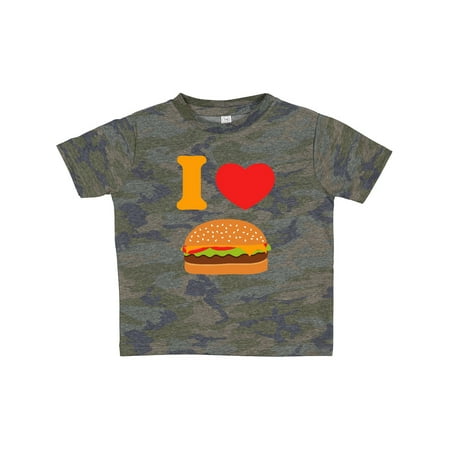 

Inktastic I Love Cheeseburgers Gift Toddler Boy or Toddler Girl T-Shirt